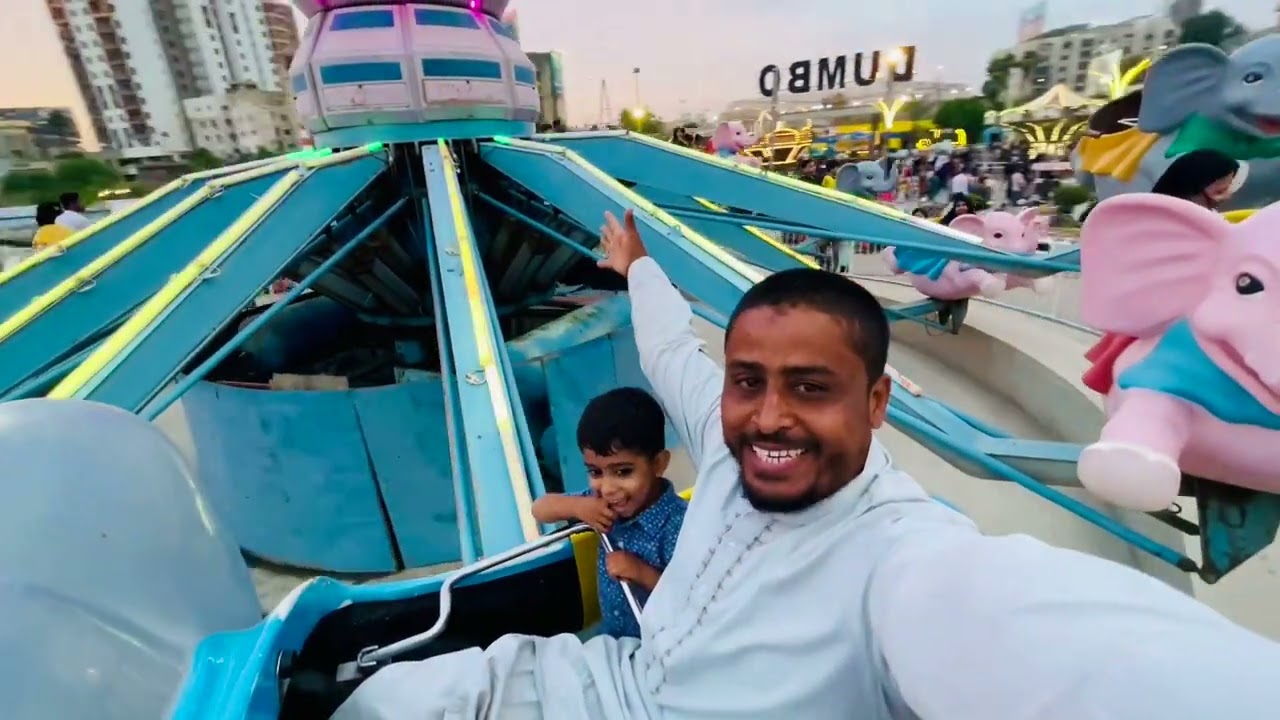 Visit to sindbad park 😍bakar nai Most dangerous ride karli first time 🥲