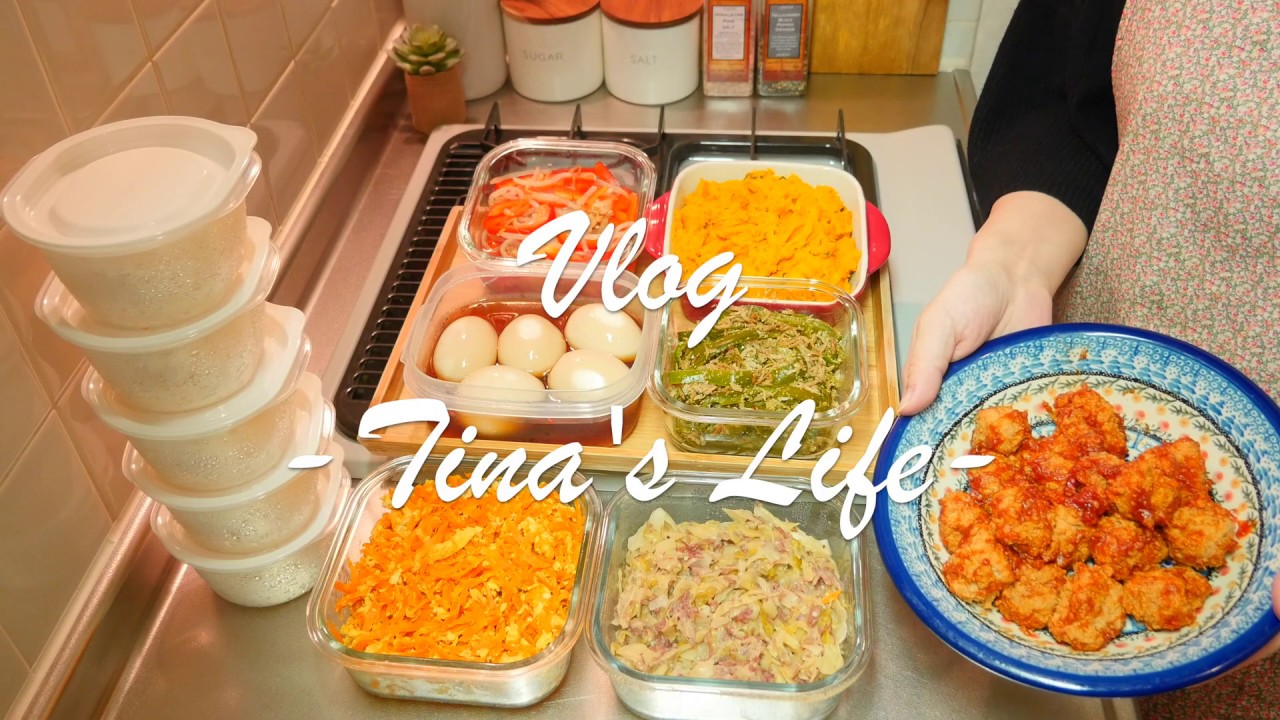 (SUB)Meal Prep (ASMR / Cooking Sound / VLOG)