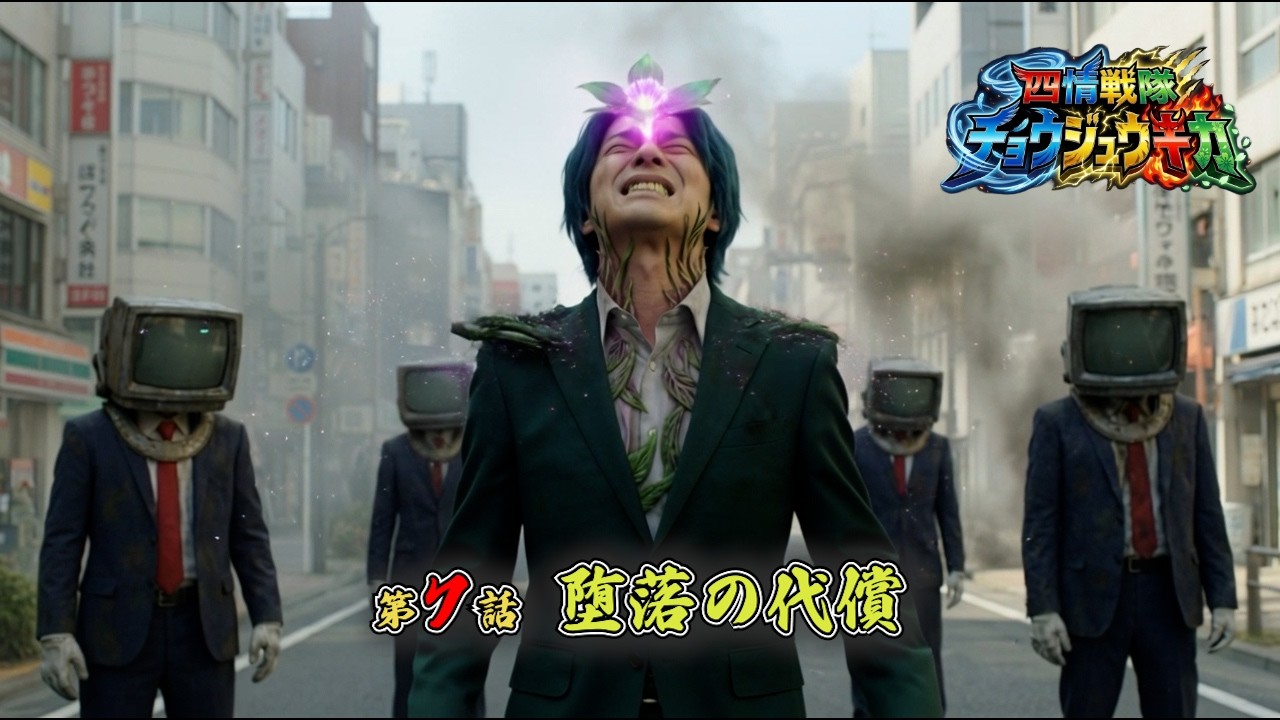 【 四情戦隊チョウジュウキカ 】 第7話 「堕落の代償」 予告編 【 茂茶丸プー太 】