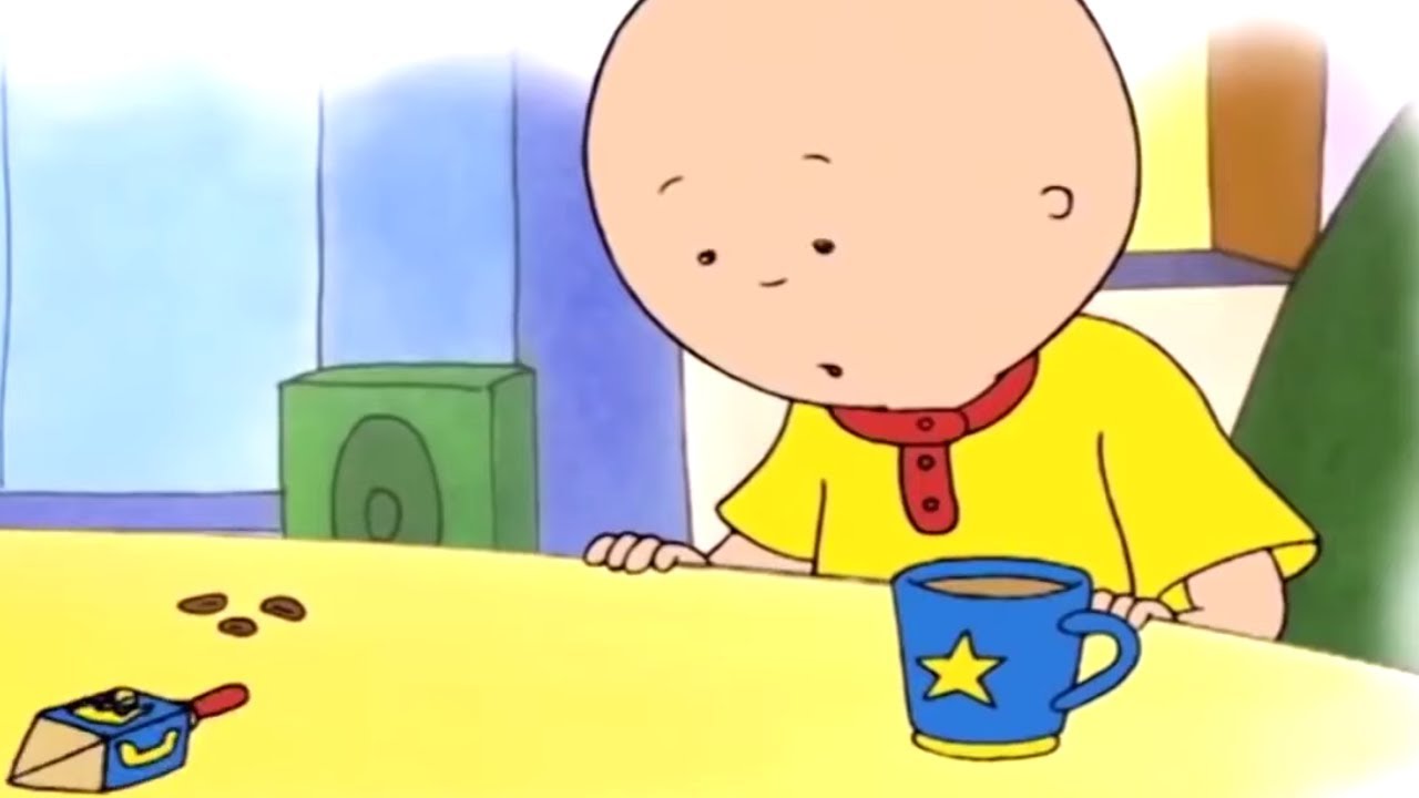 Caillou and the Strange Game | Caillou Cartoon