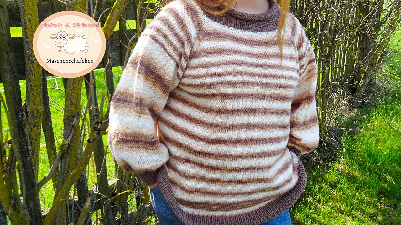 RVO PULLOVER stricken "Sophia" / Größe XL / Pullover stricken einfach / Maschenschäfchen