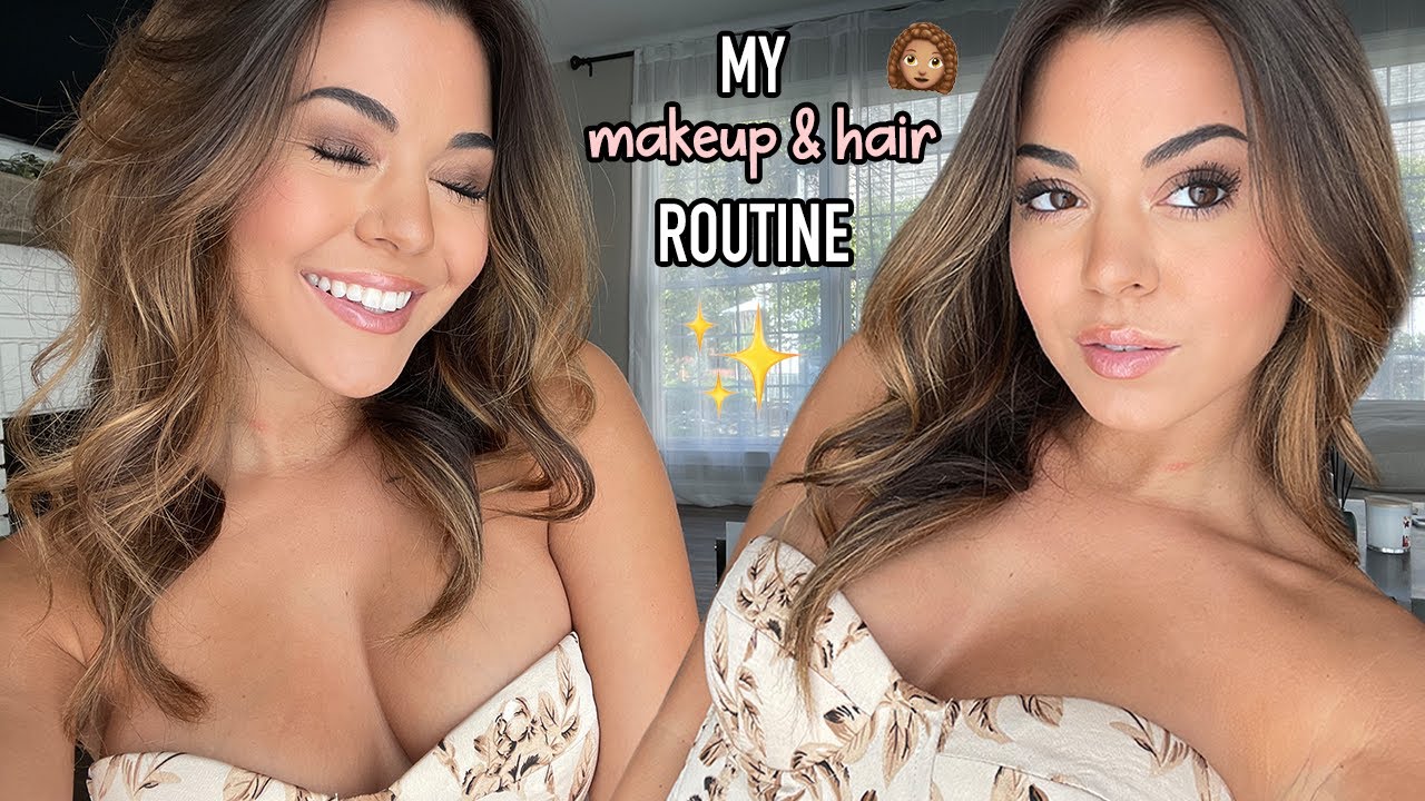 My updated makeup & hair routine 2021💕