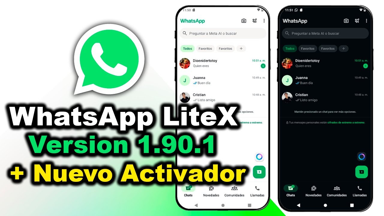 WhatsApp Plus LiteX Nueva VERSION 1.90.1 + Nuevo ACTIVADOR