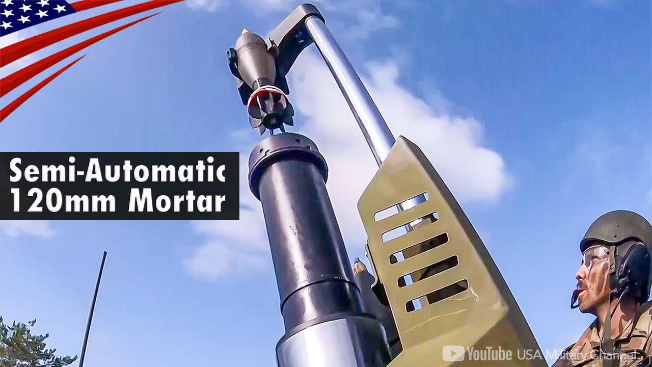 New Semi-Automatic 120 mm Mortar 