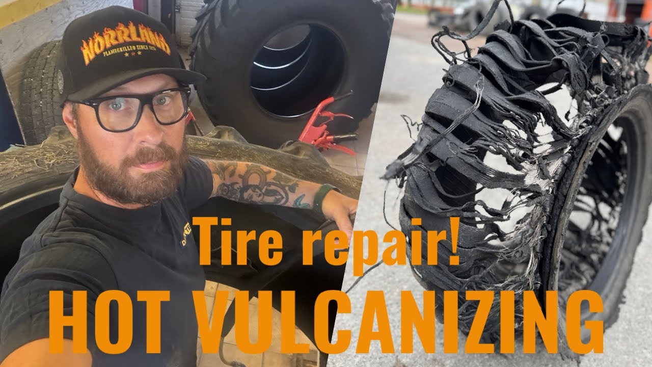 Hot vulcanizing big OTR tire! BKT 710/55-34 Forrestry