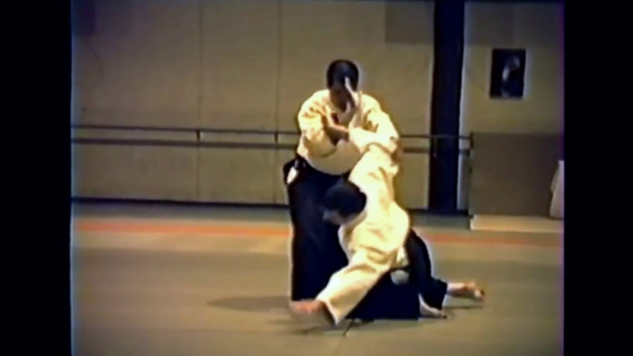 1988  Miyamoto Tsuruzo Shihan 宮本鶴蔵 , France SoulacAikido Demonstration