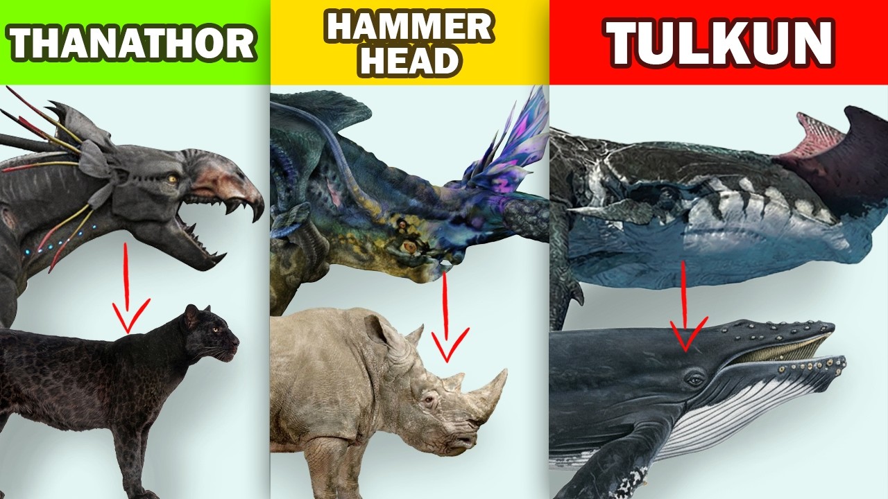 Each Pandora Creatures and Their Earth Counterparts Explained