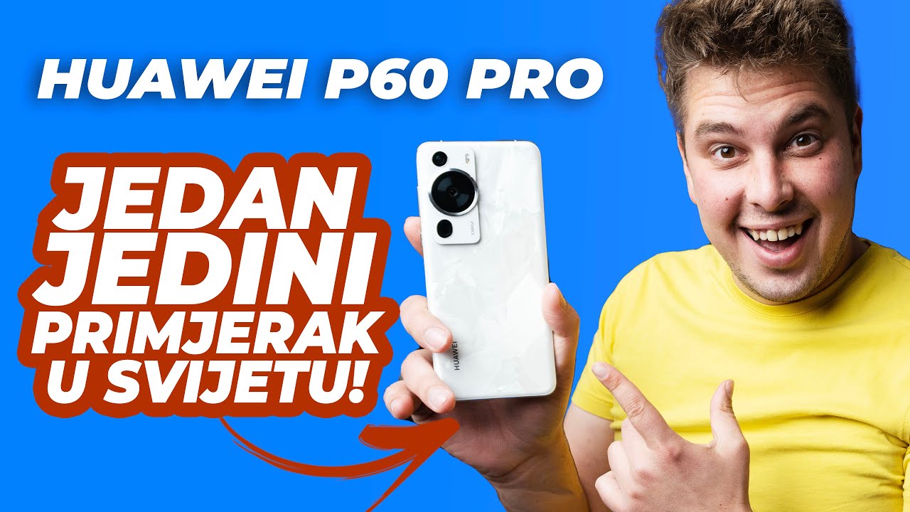 Ovaj HUAWEI P60 PRO je UNIKATAN u SVIJETU!