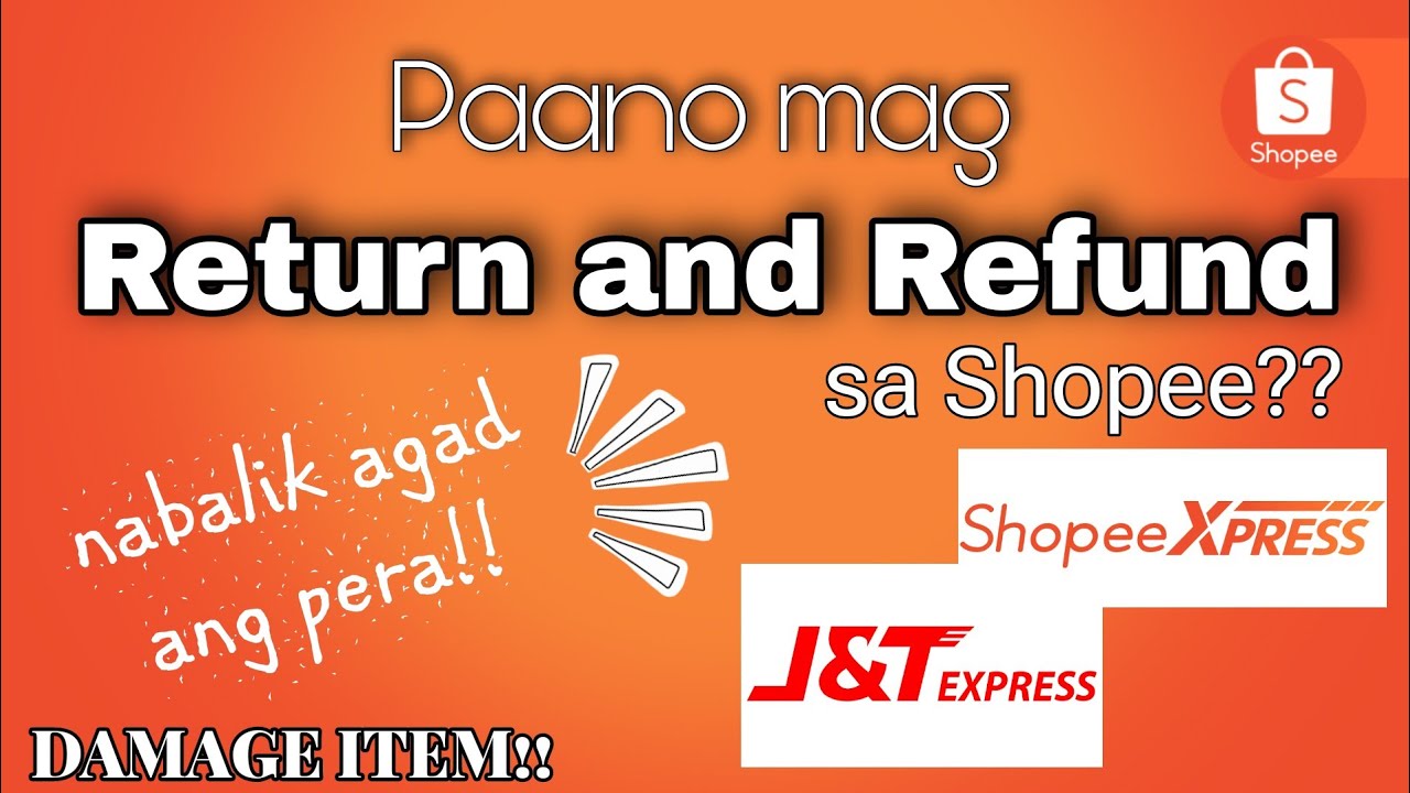 Paano mag Return and Refund sa Shopee?? 