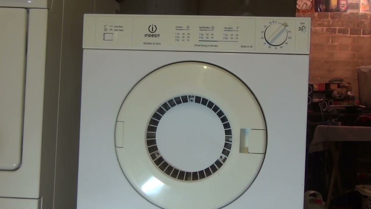 Review of Indesit IS31V 3kg compact tumble dryer