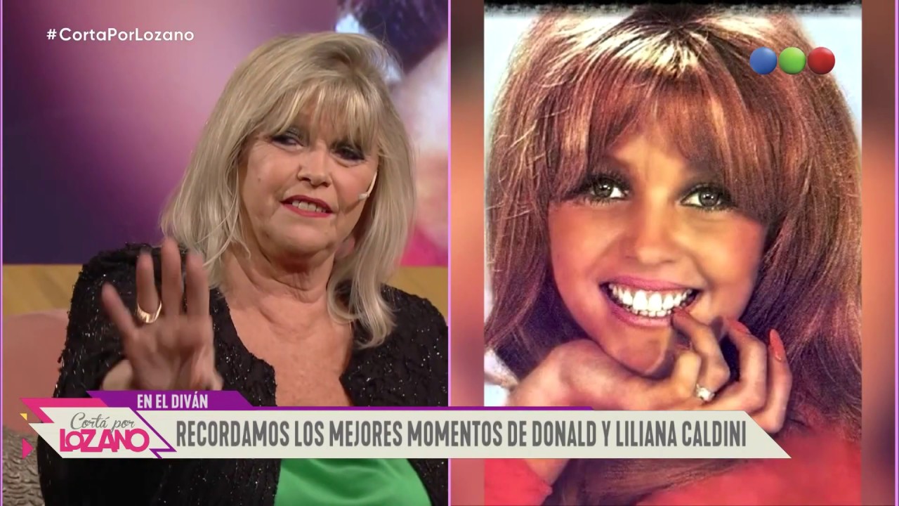 Donald y Liliana Caldini en el diván de Vero - Cortá Por Lozano 2019