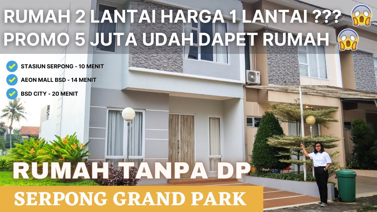 Review Rumah 2 Lantai Harga 600 Jutaan di Tangerang Selatan