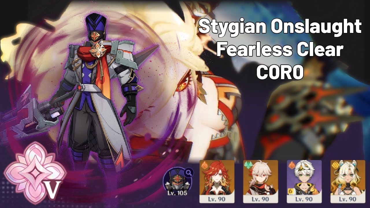 [6.0 Stygian Onslaught] Mavuika C0R0 vs Shock Trooper Fearless Clear | Genshin Impact