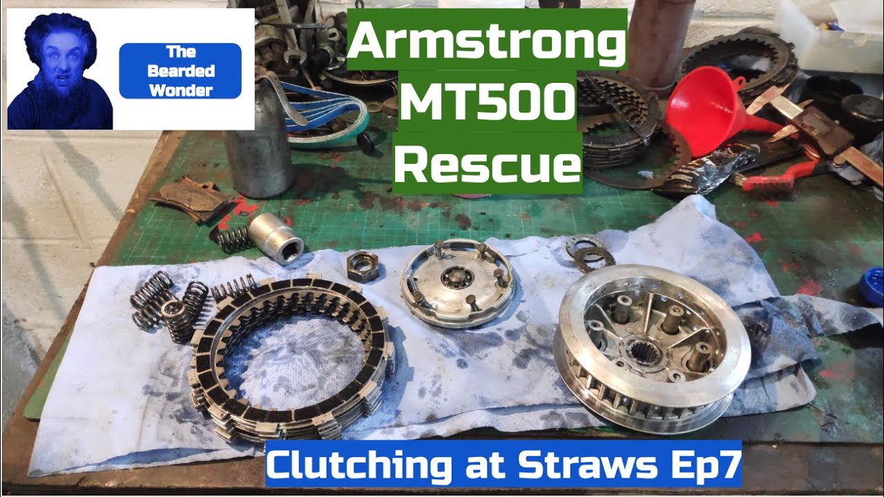 Stretch Armstrong the MT500 -  Episode 7 (Clutch and timing belt)