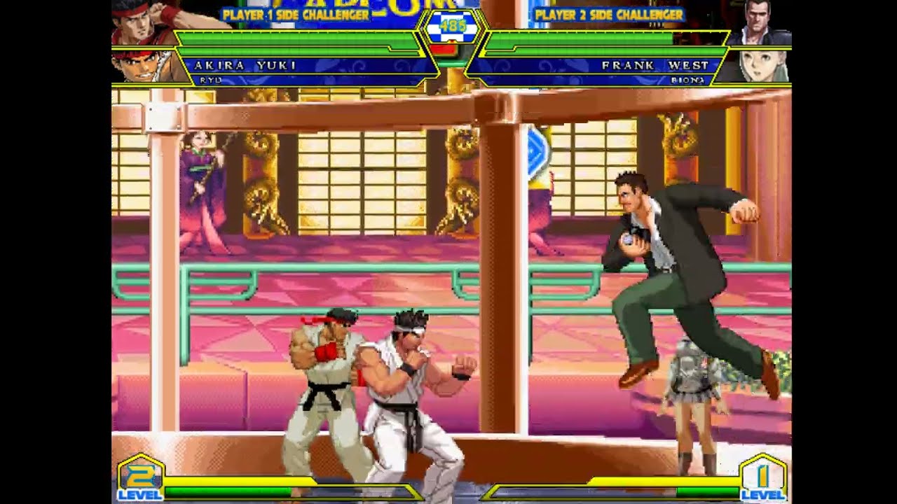 Sega vs Capcom 2 mugen by @Nexus  Akira / Ryu team