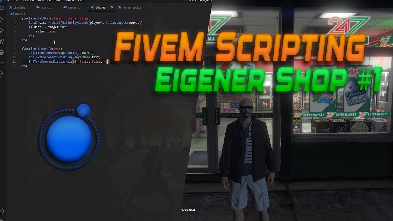FiveM Scripting #1 - Eigenen Shop schreiben FiveM Script [LUA] [Deutsch]