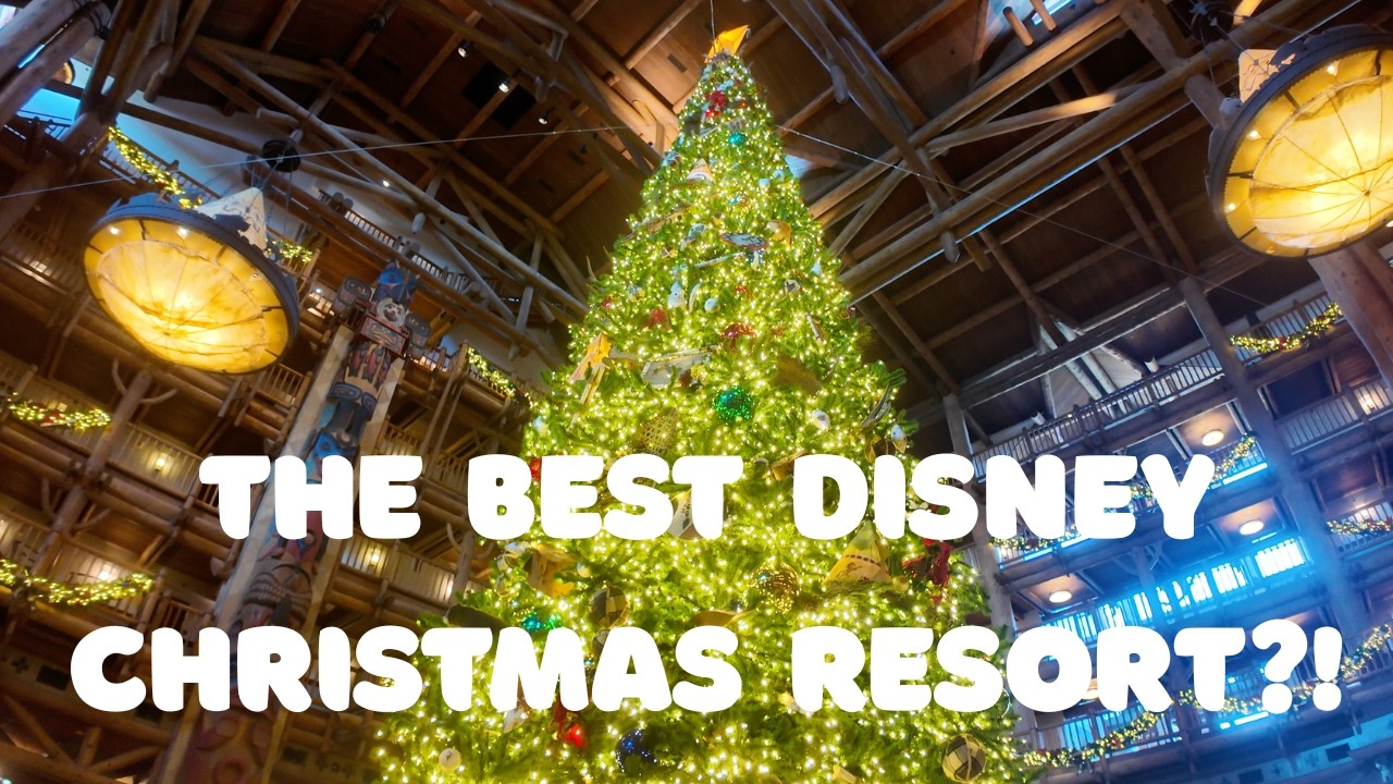 Disney’s Wilderness Lodge at Christmas Is PURE MAGIC 🎄✨ | Full Resort Tour