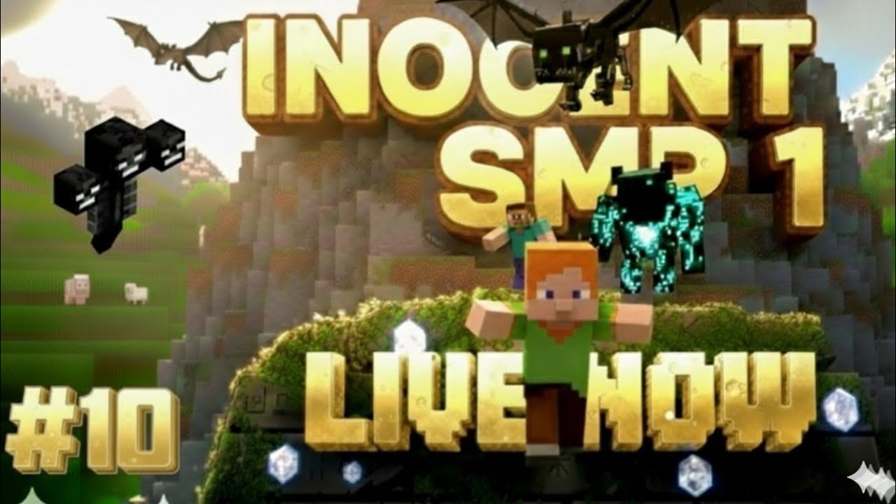 INOCENT SMP STREAM #10 | MINECRAFT SMP