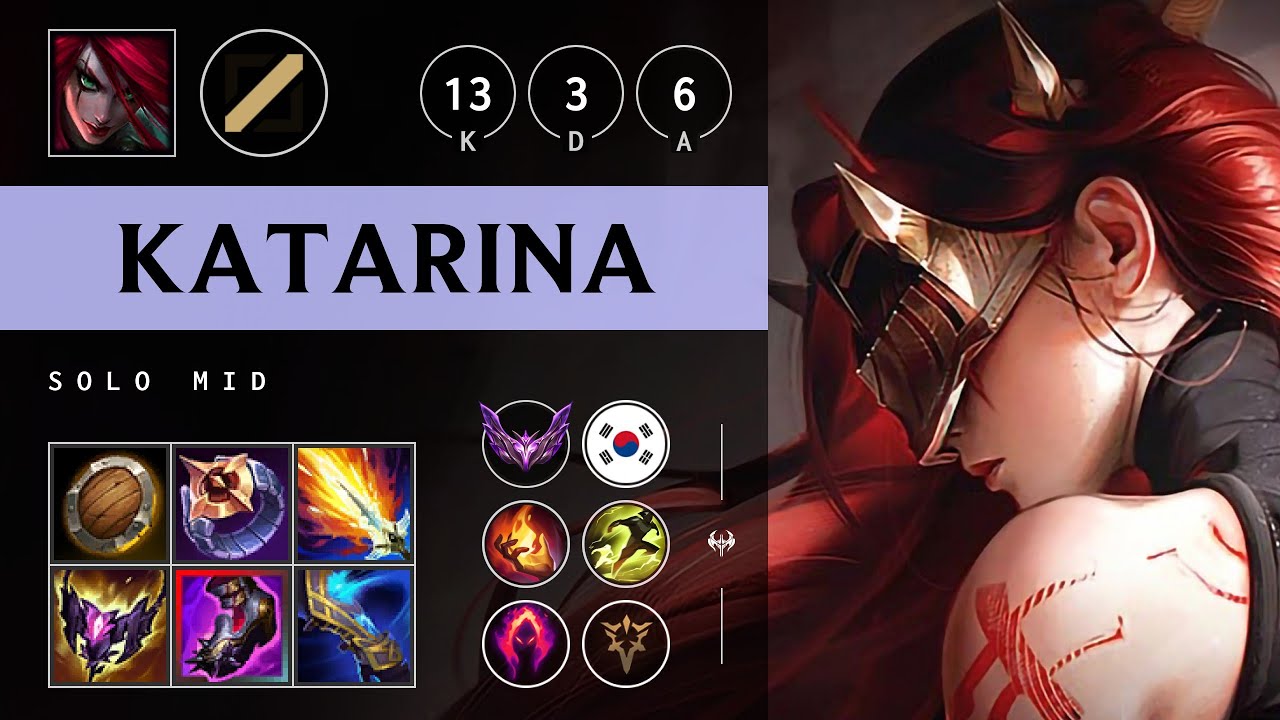 Katarina Mid vs Hwei - KR Master Patch 25.09