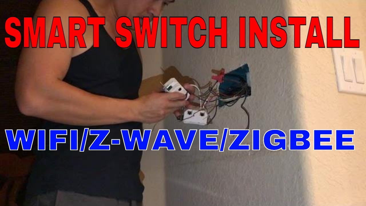 How to Install Smart Switch | GE Z-Wave 3-way Smartthings Alexa WiFi Zigbee