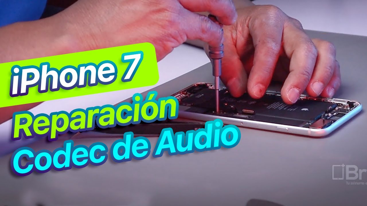 Tutorial Reparación Codec de Audio iPhone 7 te mostramos el proceso para un exitosa reparación