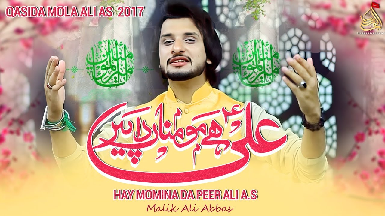 Qasida - Hay Momina Da Peer Ali a.s - Malik Ali Abbas - 2017