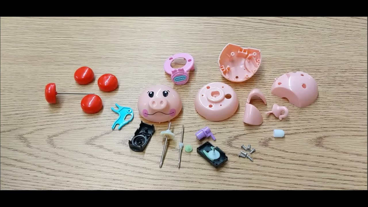 How to take apart and put together a wind-up toy