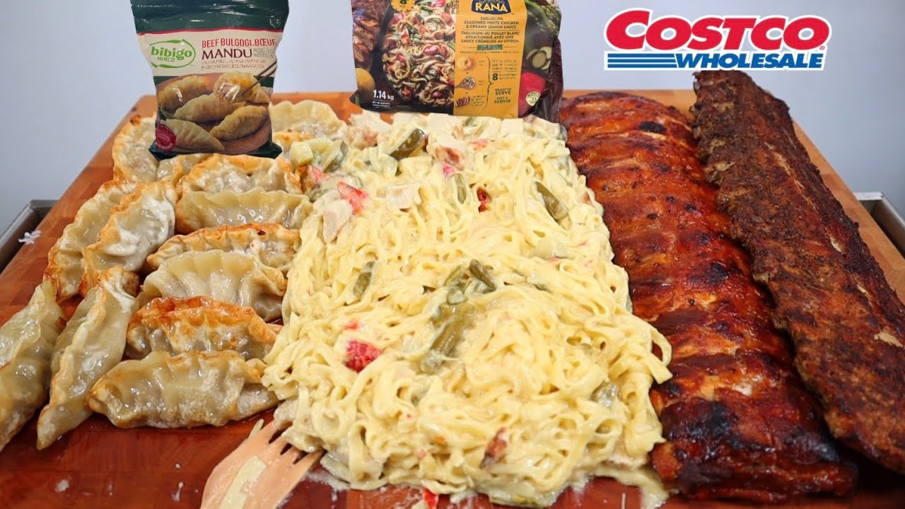 ASMR COSTCO MUKBANG/REVIEW