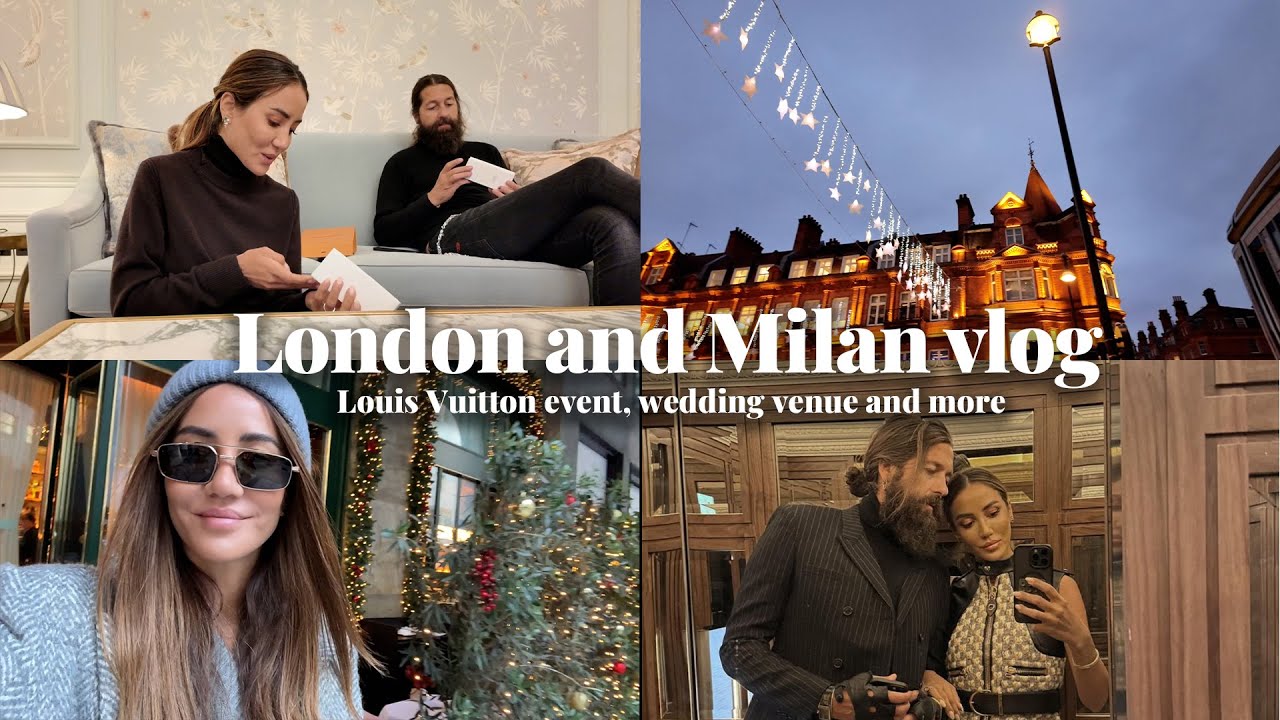 London with Filippo for LV Christmas Tree Reveal, Wedding Venue Search and Chit Chat| Tamara Kalinic