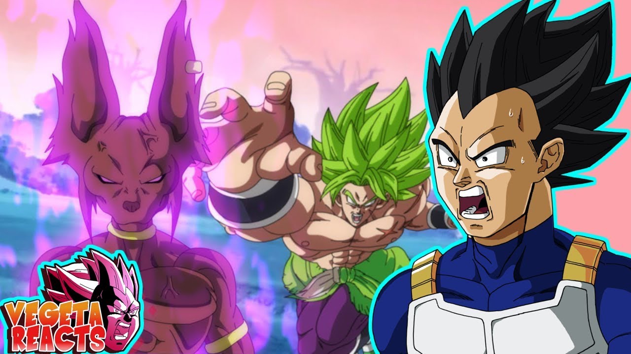 Vegeta Reacts To Beerus Hakaishin VS Broly - Fan Animation - Dragon Ball Super