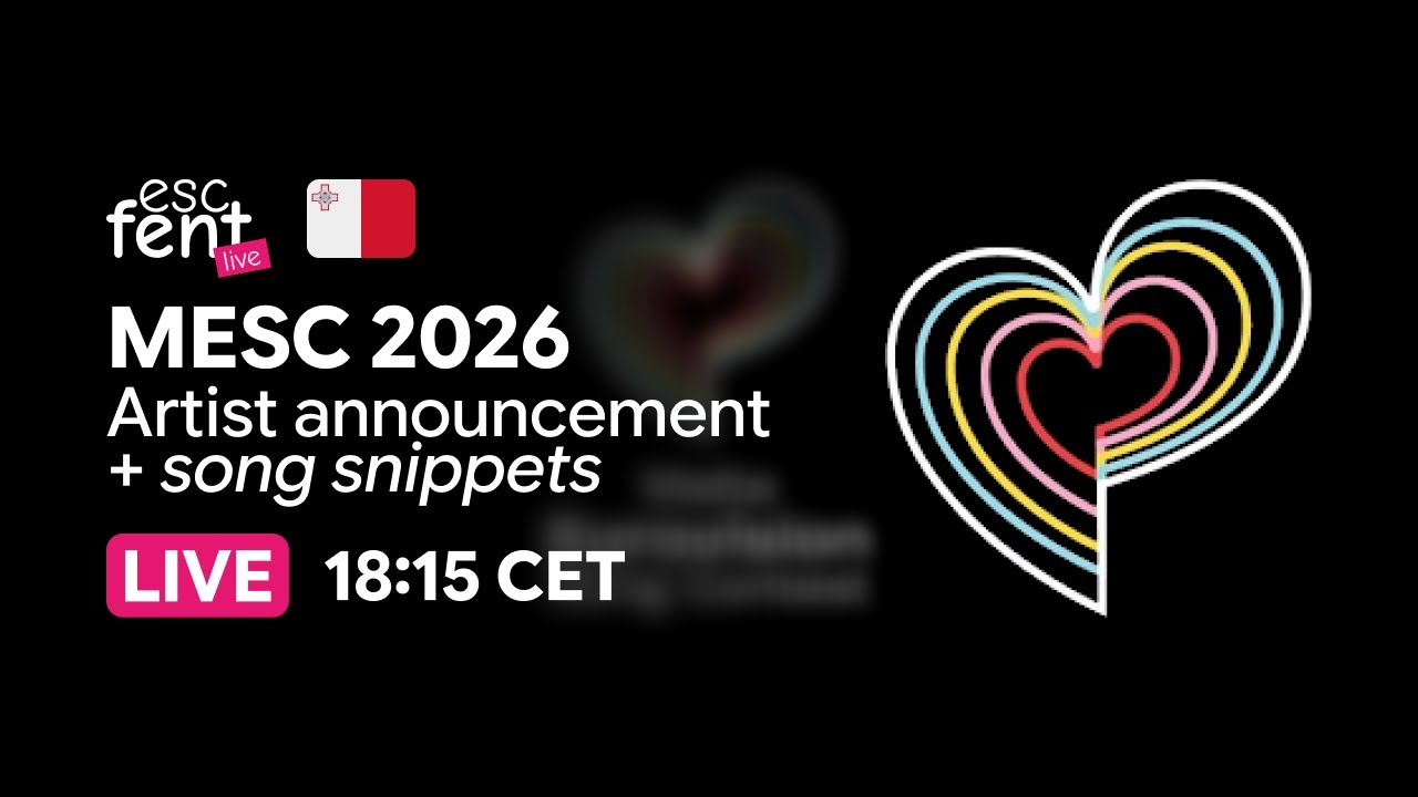 🇲🇹 MESC 2026 - Artist announcement (+ song snippets) | 🔴 LIVE
