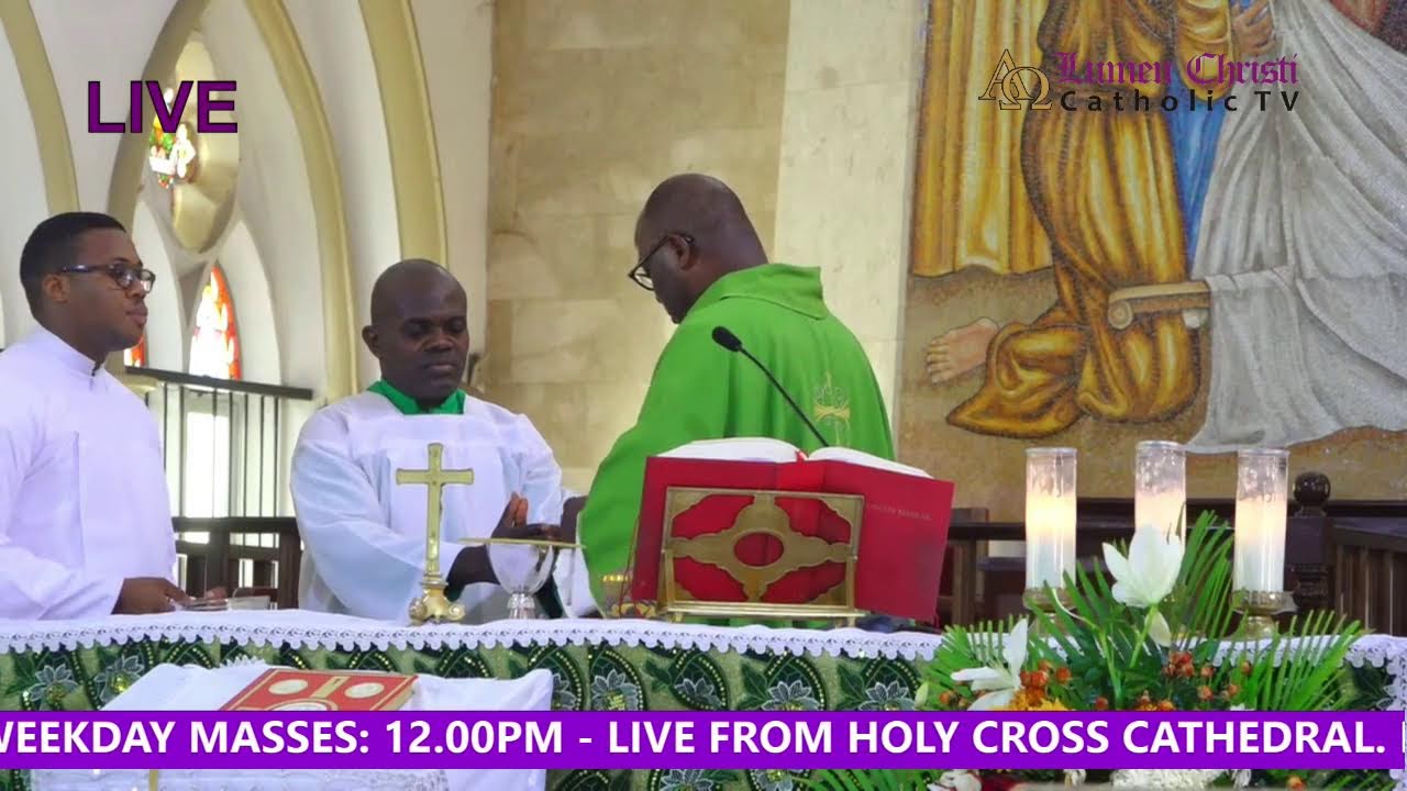 CATHOLIC MASS OF THE DAY 26-01-2026 @ HOLY CROSS CATHEDRAL, LAGOS ARCHDIOCESE
