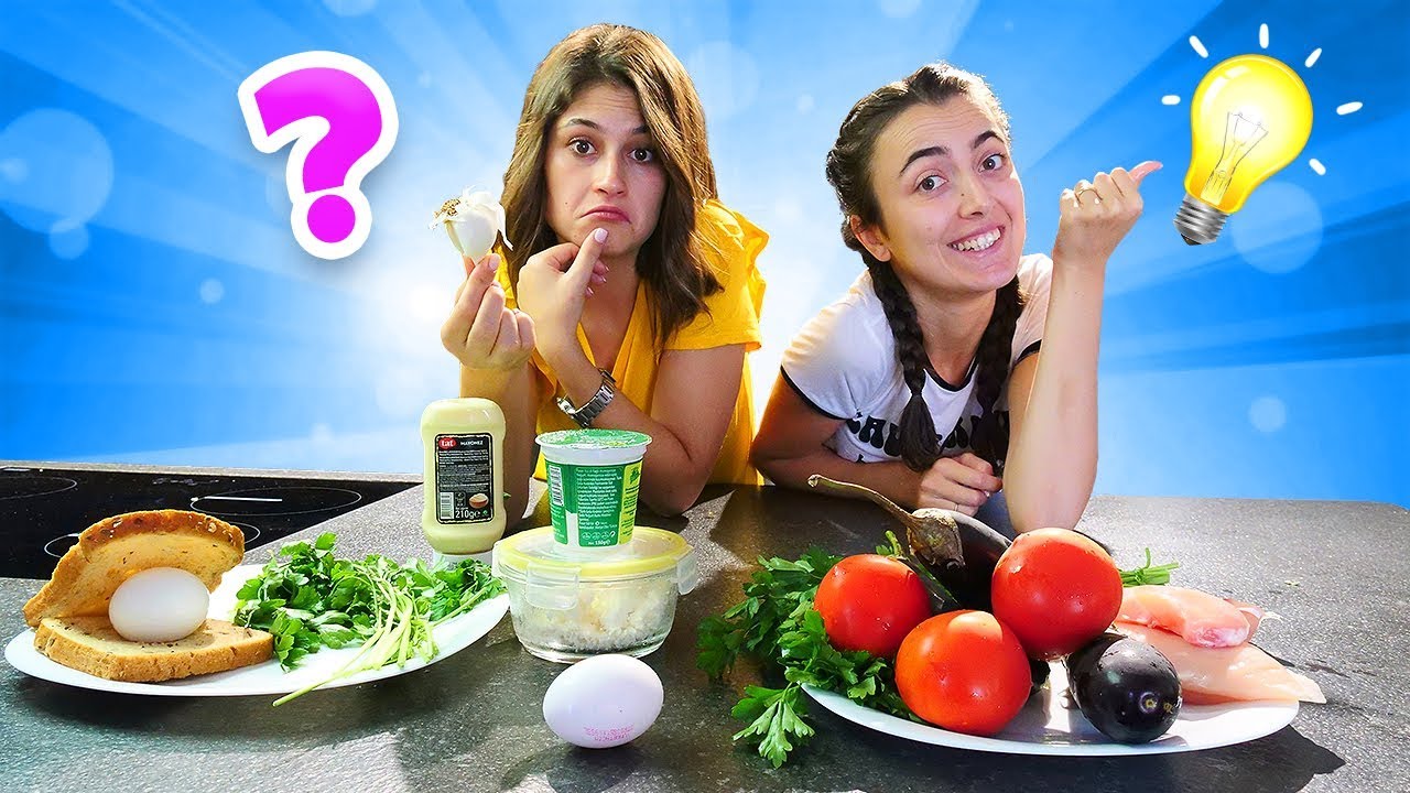 Kutudan çıkanlar ile yemek yap challenge. Komik challenge türkçe.