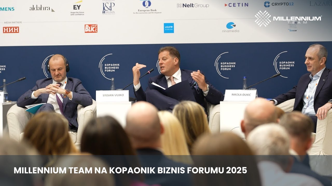 Millennium Team na Kopaonik biznis forumu 2025