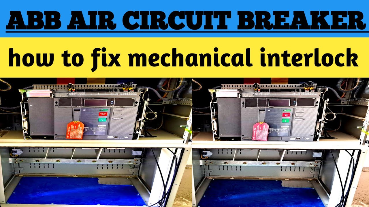 Fixing Mechanical Interlock on ABB ACB | ACB Interlock Fitting