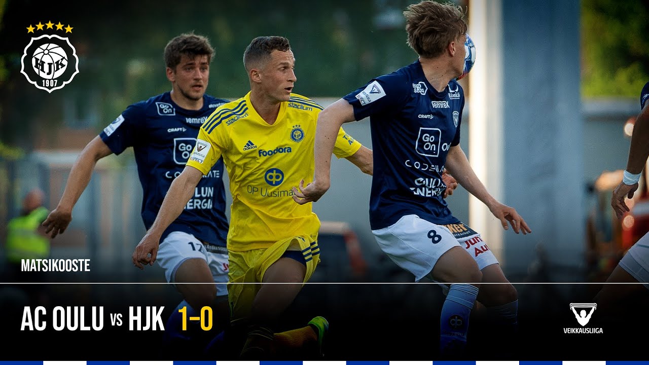 AC Oulu vs HJK 1-0 - Veikkausliiga