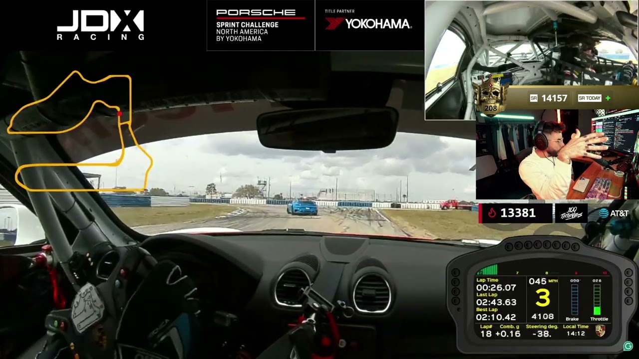 Nadeshot Reacts to Crim Racing IRL and Winning his First Event!