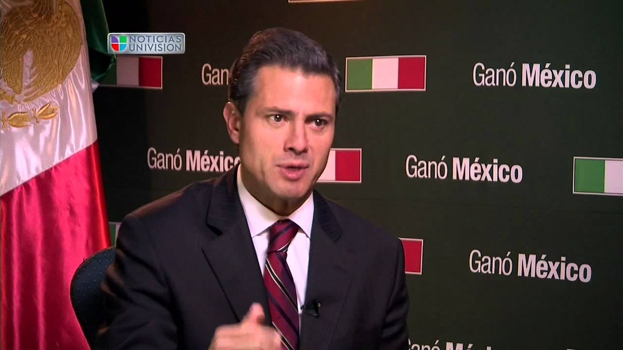 Maria Elena Salinas entrevist&oacute; a Enrique Pe&ntilde;a Nieto