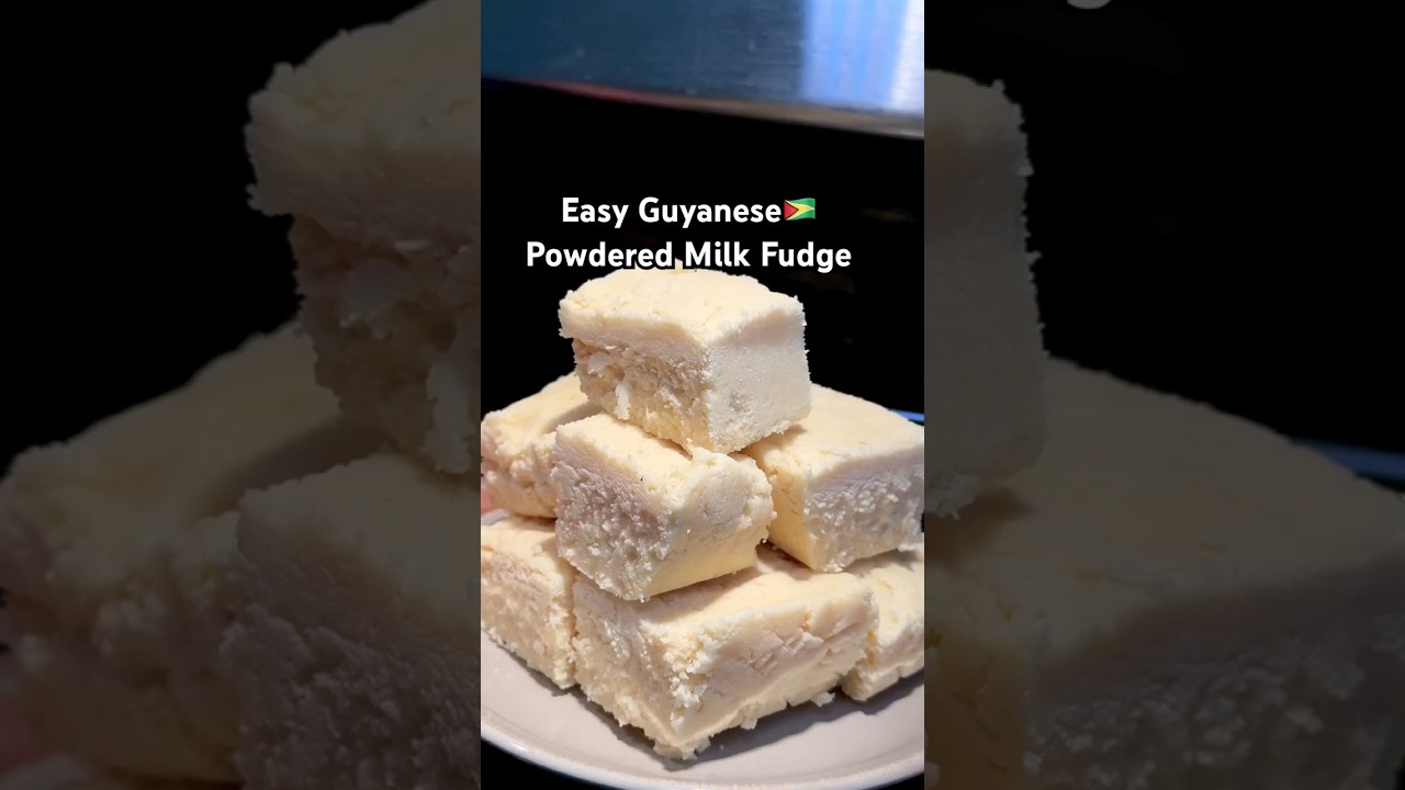 Easy Guyanese Powdered Milk Fudge