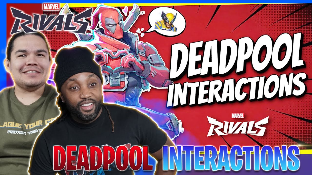 Дэдпул || Уникальные взаимодействия и реакции на выбывание героев в Marvel Rivals