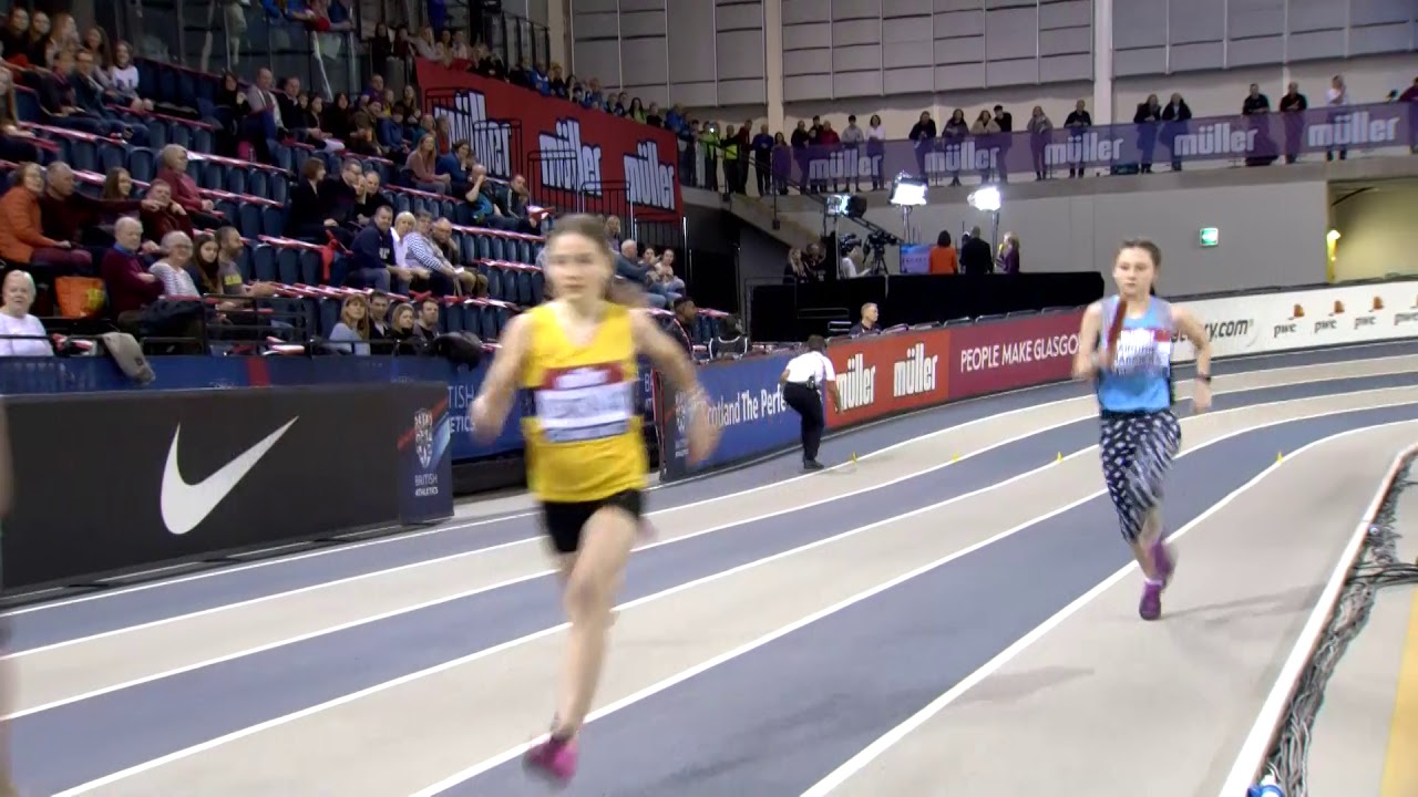 2020 British Athletics Under-13 Girls Club:Connect 4x200m Relay