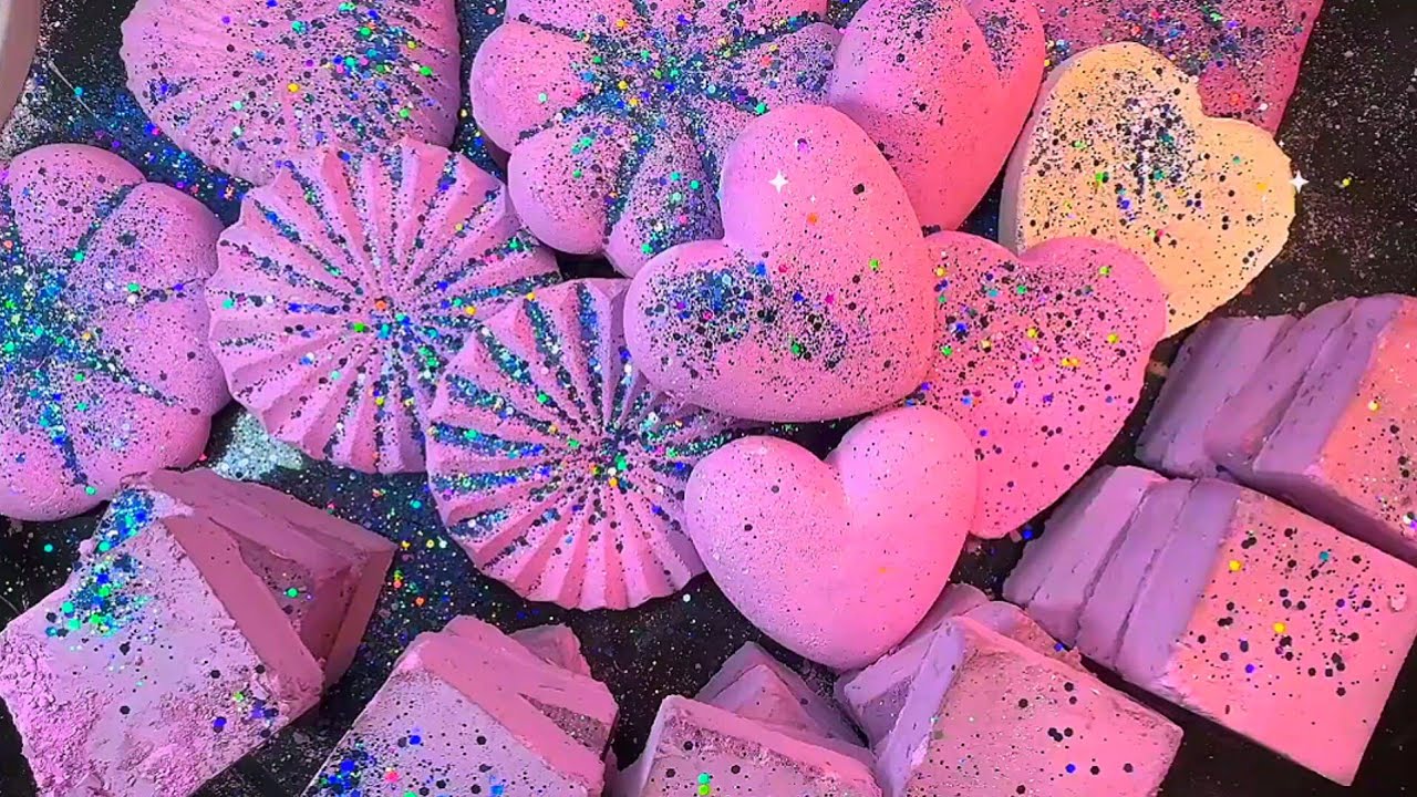 Super Squeaky Soft Powdery Dusty One Crush Compilation Gym Chalk Asmr @ASMRgymchalkIndonesia