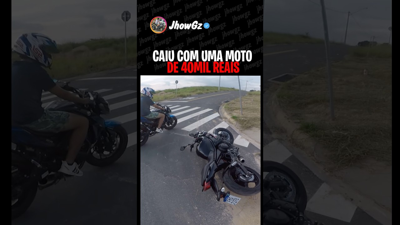 MEU PRIMO SE PERDEU NA CURVA E CAIU COM A MINHA XJ6! 