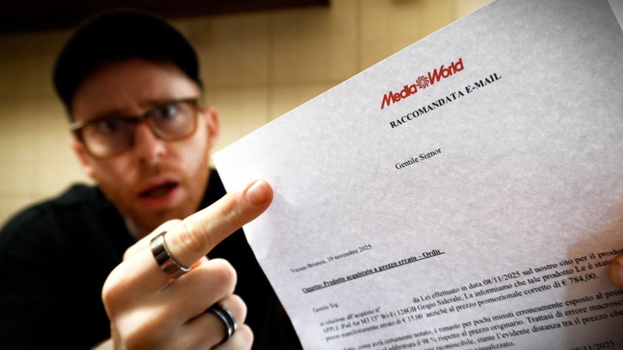 MEDIAWORLD RIVUOLE INDIETRO L'IPAD VENDUTO PER 