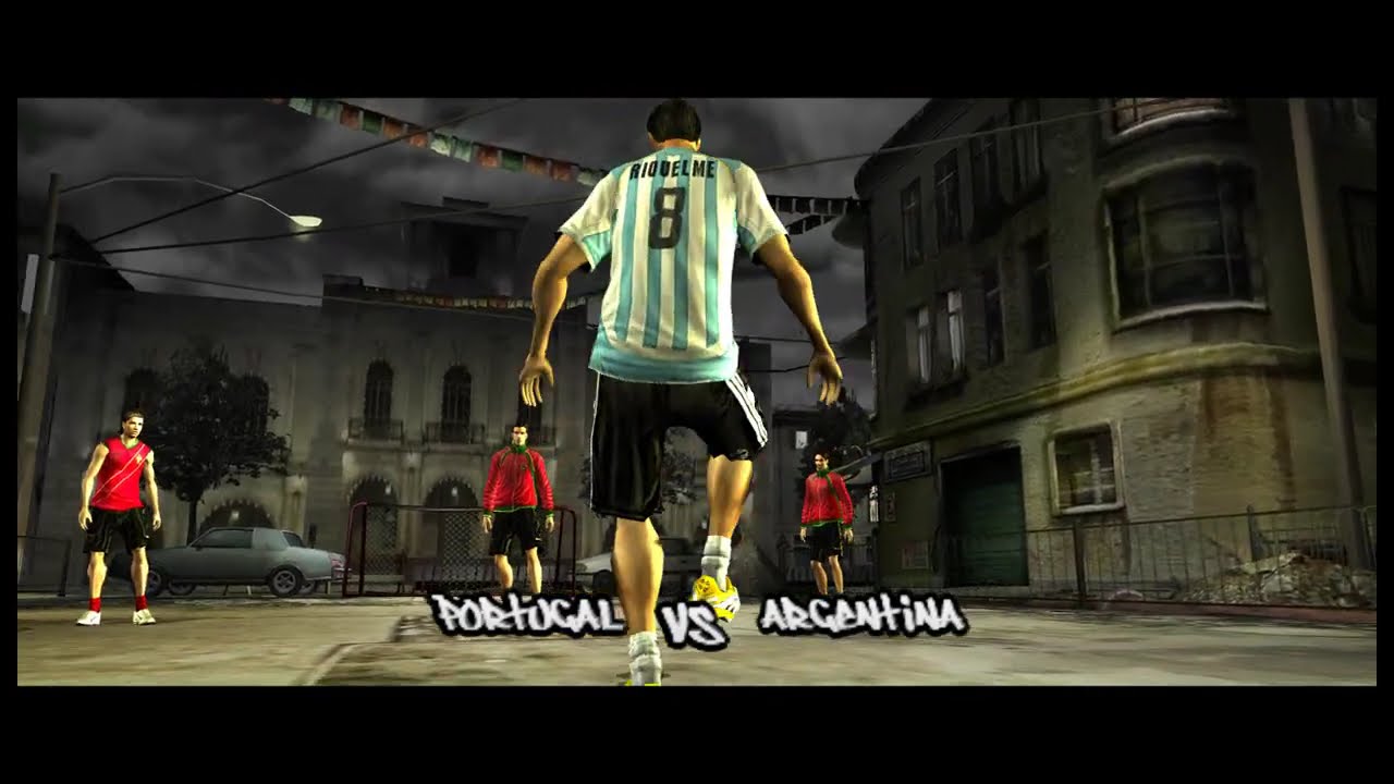 FIFA STREET 2 (Portugal 2006 vs Argentina 2006) Very hard