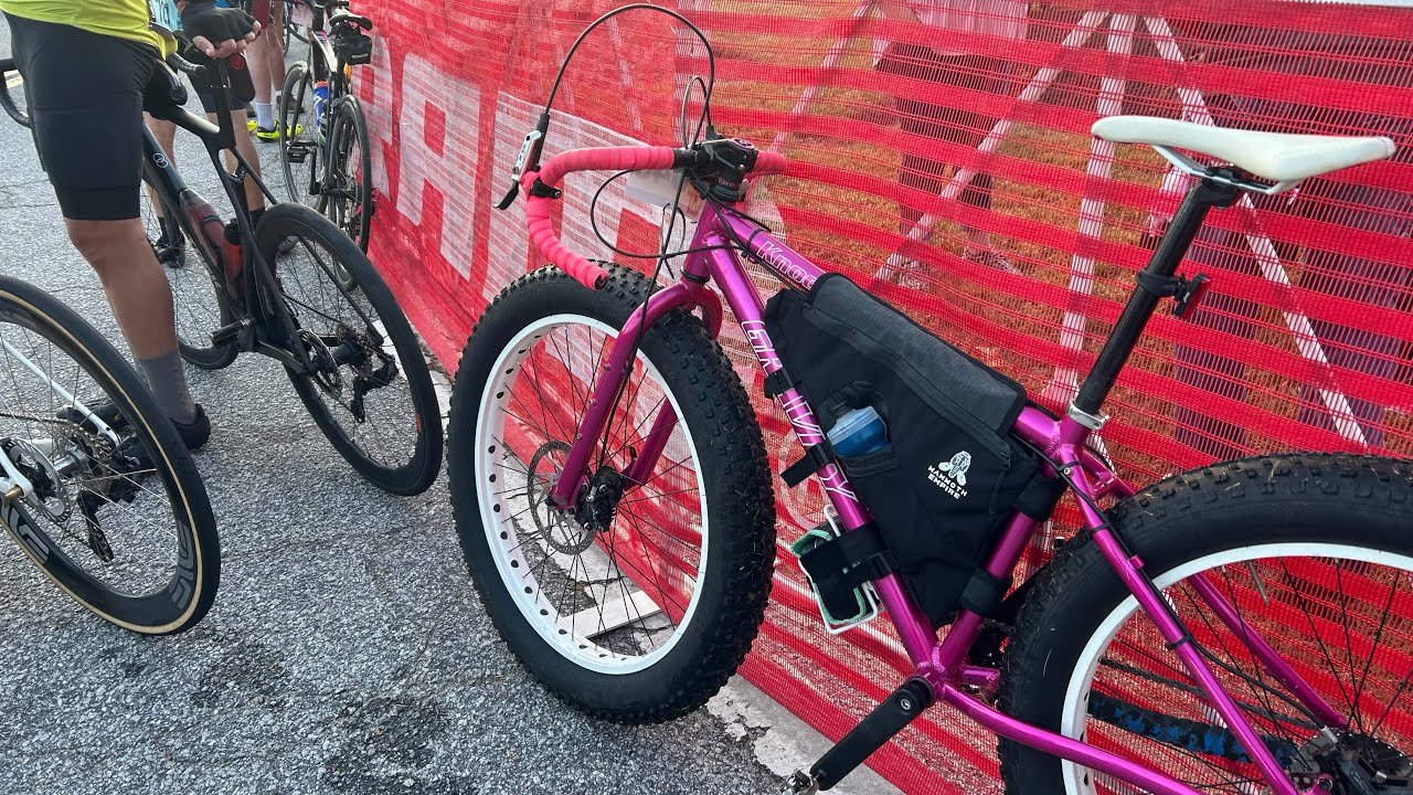 Taking My Drop Bar Fat Bike To A Road Cycling Event