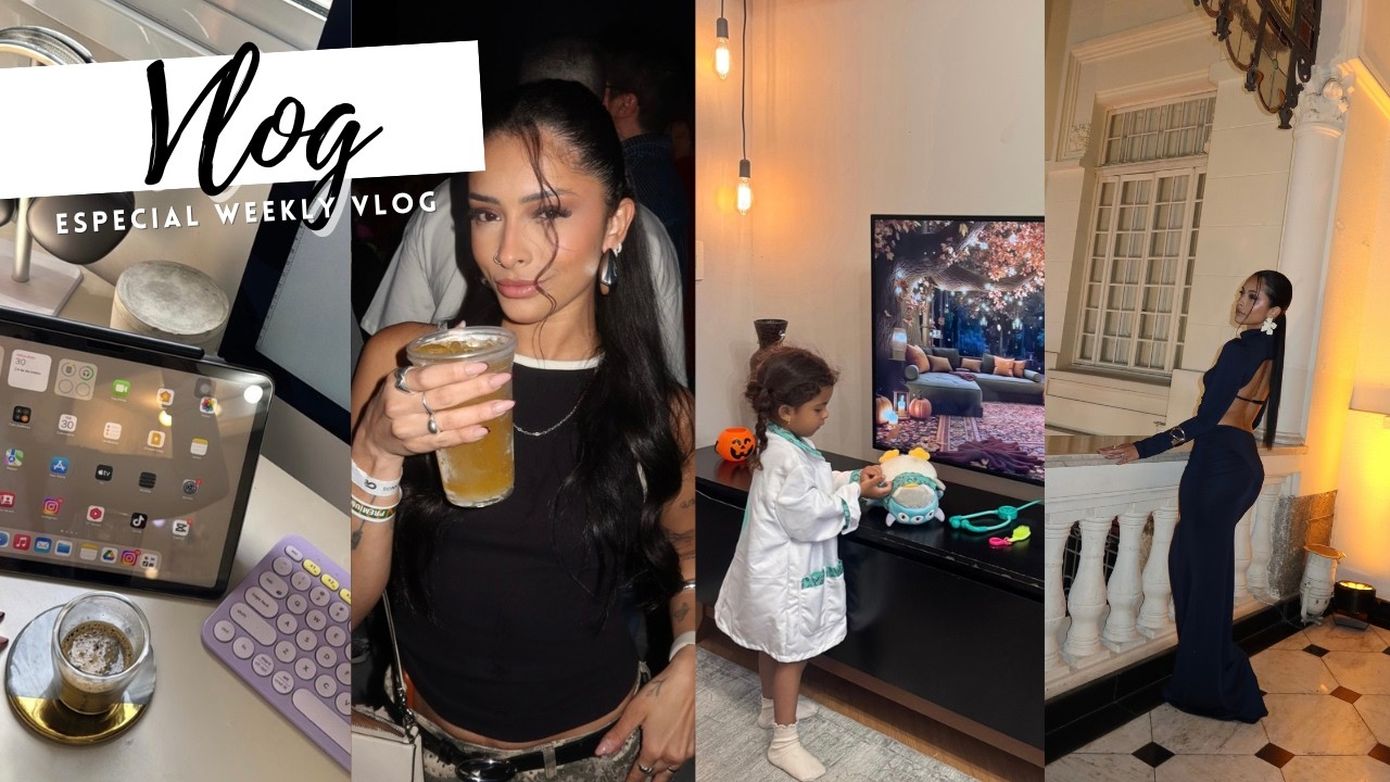 WEEKLY VLOG, VISITANDO APÊ, SHOW KENDRICK LAMAR, CHURRASCO, EVENTO L’ORÉAL, ROTINA CORRIDA E ROLÊS! 