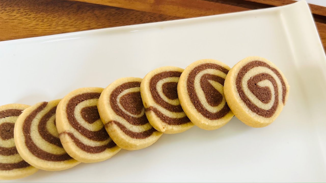 Eggless Pinwheel Cookies  Recipe| Easier than you think!!