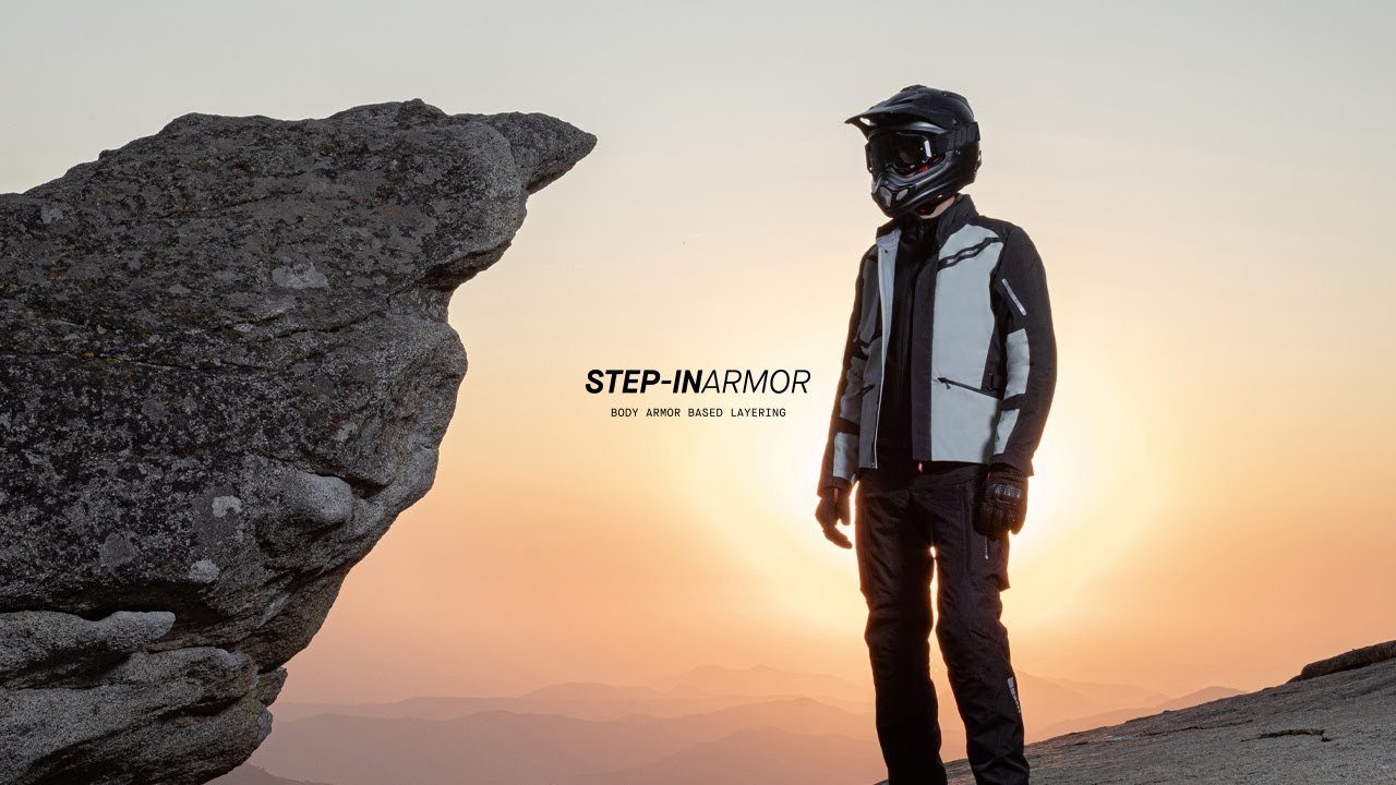 SPIDI STEP-IN ARMOR. Three Layer Jacket, RE-INVENTED