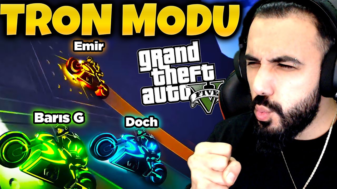 GTA 5 TRON MODU!! EKİPLE PLAYLİST OYNADIK!! | Barış Can